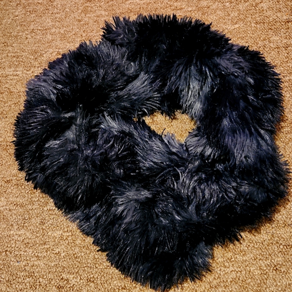Scarf two colors ( bleu,gray)